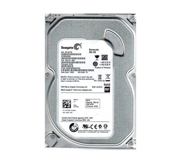 1bd141 501 seagate 250gb 7 2krpm sata 6gb s 3 5 inch hard drive 659cddc523c3b