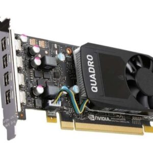 1ME42AT HP Nvidia Quadro P600 2GB GDDR5 128-Bit 4x Mini DisplayPort PCI-Express 3 x16 Video Graphics Card
