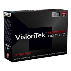 900338 VisionTek Radeon 6870 1GB DDR5 PCI Express Graphics Card