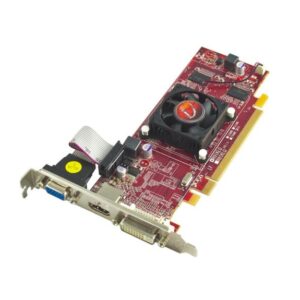 900371-A1 VisionTek Radeon HD 6450 PCie 1GB DDR3 Ctlr Dvi-d HDmi Vga Vt 300w