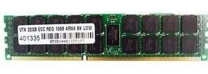 900714 VisionTek 32GB DDR3 Registered ECC PC3-12800 1600Mhz 4Rx4 Memory