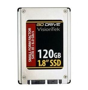 900755 VisionTek Go Drive 120GB MLC SATA 6Gbps (AES-128) 1.8-inch Internal Solid State Drive