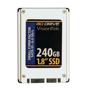 900756 VisionTek Go Drive 240GB MLC SATA 6Gbps (AES-128) 1.8-inch Internal Solid State Drive