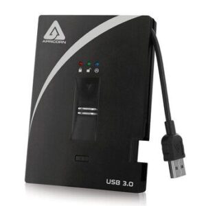 A25-3BIO256-500 Apricorn Aegis Bio 500GB 5400RPM USB 3.0 2.5-inch External Hard Drive