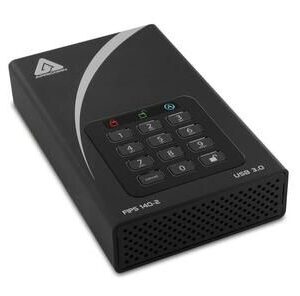 ADT-3PL256F-6000 Apricorn Aegis Padlock DT 6TB USB 3.0 (AES-256 FISP 140-2) 3.5-inch External Hard Drive