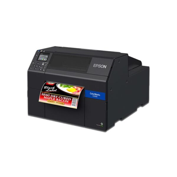 c31ch77a9981 epson colorworks c6500a 1200 x 1200 dpi 5ips usb ethernet auto cutter color inkjet label printer 659e93b419688