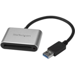 CFASTRWU3 StarTech.com CFast 2 Card Reader / Writer USB 3 Portable CFast Reader for CFast 2.0/1.0 Memory Cards USB Powered CFast Card Type I CFas