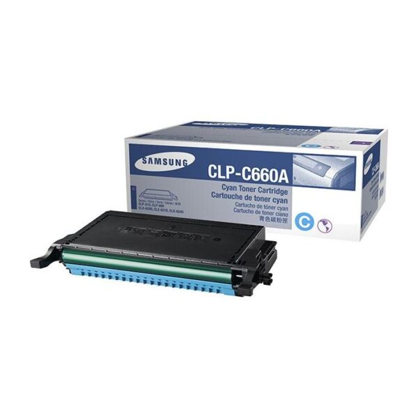 clp c660a nc samsung 2000 pages cyan toner cartridge for clp 610 659ea37731e48