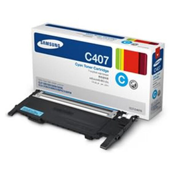 clt c407 samsung 1000 pages cyan toner cartridge 659ea263abb17