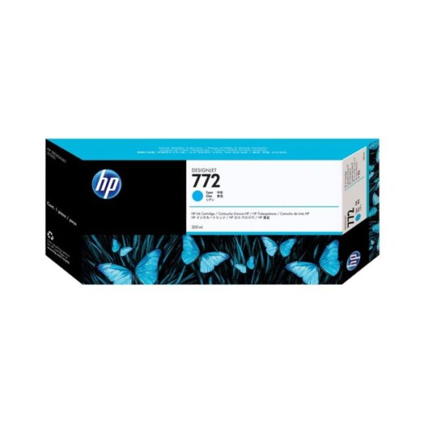 cn636a hp 772 300ml cyan ink cartridge for designjet z5200 x5400 plotter 659eba489ca5a