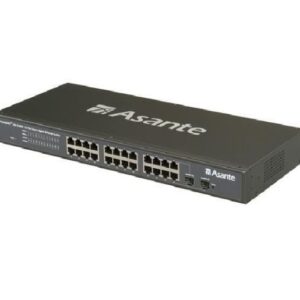 GX6-2400W Asante FriendlyNET 2 x SFP (mini-GBIC) Shared 24 x 10/100/1000Base-T LAN WebSmart Gigabit Ethernet Switch