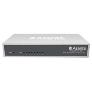 GX6-800 Asante FriendlyNET 8-Ports 8 10/100/1000Base-T Ethernet Workgroup Switch