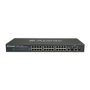 IC3624 Asante IntraCore IC362 Management Switch 2 x SFP (mini-GBIC) Shared 24 x 10/100Base-TX LAN 2 x 1000Base-T LAN