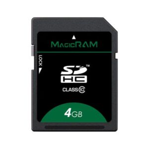 MR004PSD-001 MagicRAM Inc 4GB PSLC Class 10 UHS Class 1 U3 SDHC Card