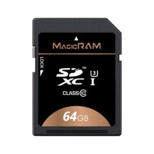 MR064PSD-001 MagicRAM Inc 64GB PSLC Class 10 UHS Class 1 U3 SDXC Card
