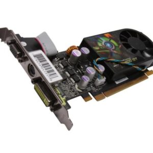 PVT95GYALG XFX GeForce 9500 GT 512MB 128-bit GDDR2 PCI Express 2 x16 DVI/ D-Sub/ HDTV/ S-Video Out/ HDCP Ready/ SLI Support Video Graphics Card