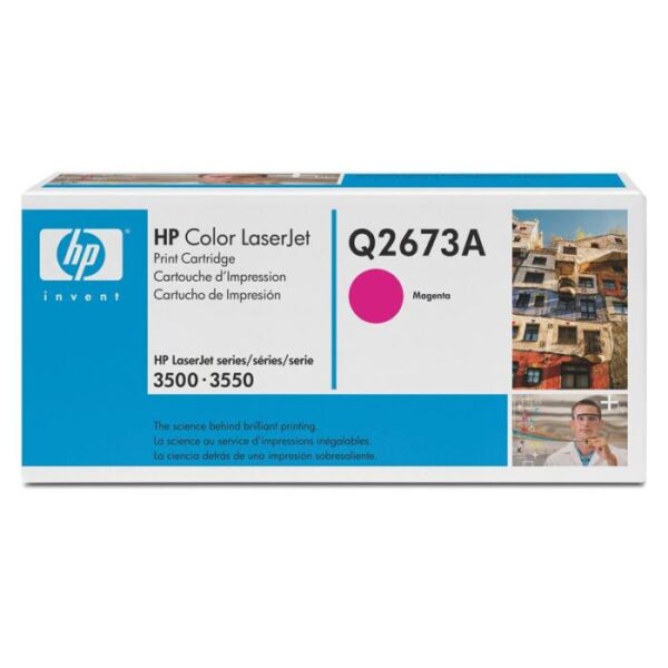 q2673a hp 309a toner cartridge magenta for color laserjet 3500 3550 series printer 659eb4530e653