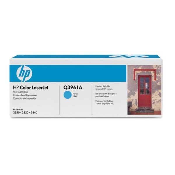 q3961a hp 122a toner cartridge cyan for color laserjet 2550 2820 2840 series printer 659eb4825c070