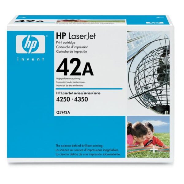 q5942a hp 42a toner cartridge black for laserjet 4250 4350 series printer 659eb4b648064