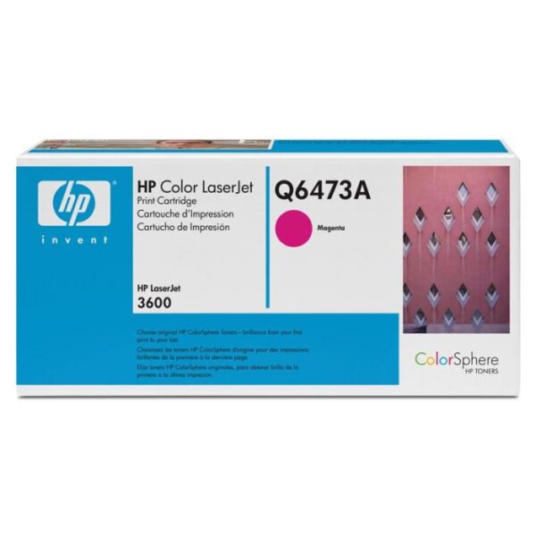 q6473a hp toner cartridge megenta for color laserjet 3600 series printer 2 pack 659eb5c4edf40