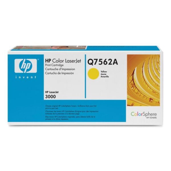 q7562 67901 hp toner cartridge yellow for hp color laserjet 2700 3000 series printer 659e9fd596cb9