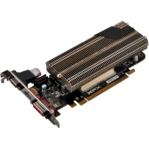 R7240ACLH4 XFX Radeon R7 240 Graphic Card 750 MHz Core 2GB DDR3 SDRAM PCI Express 3 x8 Low-profile Dual Slot Space Required