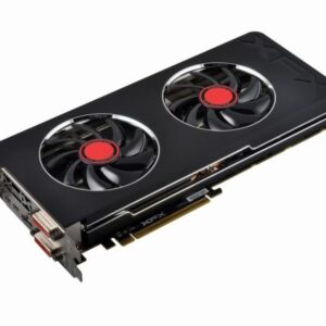 R9-280A-TDBD XFX Radeon R9 280 Black Double Dissipation Edition 3GB 384-Bit GDDR5 PCI Express 3 DVI-I DVI-D/ HDMI/ Mini DisplayPort/ HDCP Ready CrossFireX Support Video Graphics Card