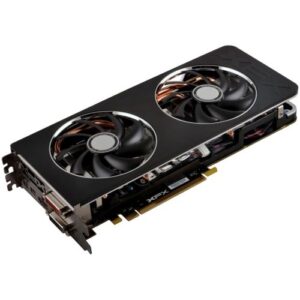R9270XCDBC XFX Radeon R9 270X Graphic Card 1.1 GHz Core 2GB DDR5 SDRAM PCI Express 3 x16 Dual Slot Space Required