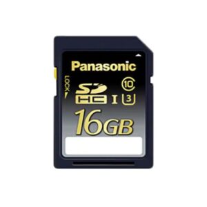 RP-TDUA16DA1 Panasonic 16GB PSLC Class 10 UHS Class 3 SDHC Card