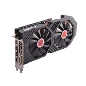 RX-580P8DFD6 XFX Radeon RX 580 8GB GDDR5 256-Bit HDMI / Dual DVI-D / 3x DisplayPort PCI-Express 3 Video Graphics Card