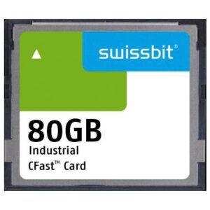 SFCA080GH1AO1TO-I-8C-21P-STD Swissbit 80GB CFast Card