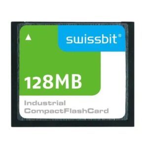 SFCF0128H1AF1TO-C-MS-527-STD Swissbit 128MB SLC CompactFlash Card
