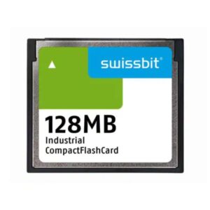 SFCF0128H1BK1MT-I-MS-553-SMA Swissbit 128MB SLC CompactFlash Card