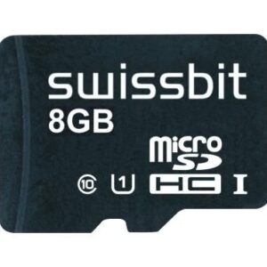 SFSD8192N3BM1TO-E-LF-2DP-STD Swissbit 8GB PSLC Class 10 UHS Class 1 microSDHC Card
