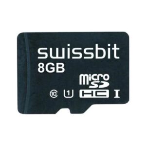 SFSD8192N3BM1TO-I-LF-2DP-STD Swissbit 8GB PSLC Class 10 UHS Class 1 microSDHC Card