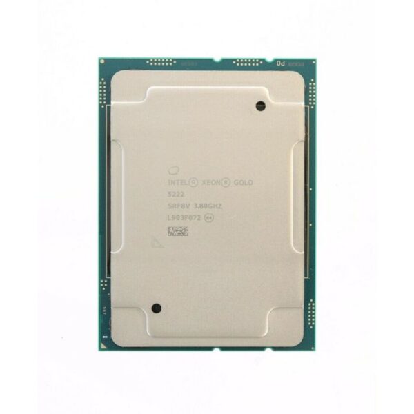 srf8v intel xeon gold 5222 quad core 3 80ghz 10 4gt s upi 2 16 5mb l3 cache socket lga3647 processor 659cb8ed463bd