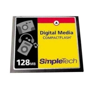 STICF128 SimpleTech 128MB CompactFlash (CF) Memory Card