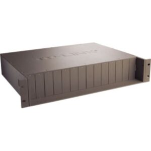 TL-MC1400 TP-Link 14-Slot unmanaged Fiber Converter Chassis single Power Supply 19-inch rack mountable