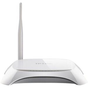 TL-MR3220 TP-Link 150Mbps Wireless Lite N 3G Router Compatible with UMTS/HSPA/EVDO USB modem 3G/WAN failover 2.4GHz 802.11n/g/b 1 detachable antenna (
