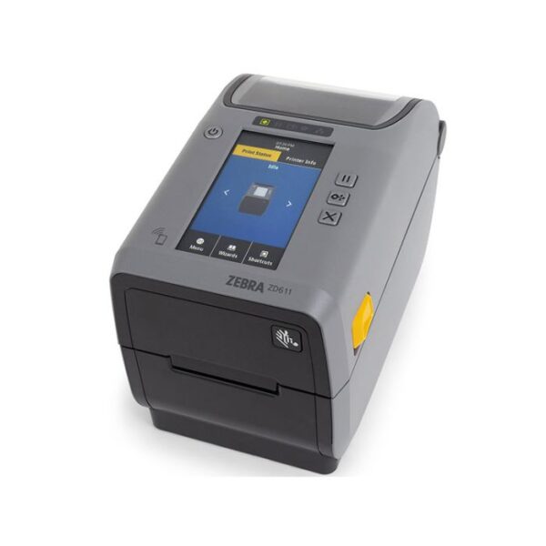 zd6a122 t01br1ez zebra zd611r 203 dpi bluetooth wi fi usbethernet touch lcd thermal transfer rfid barcode printer 659e927e24e77