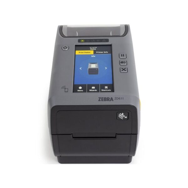 zd6a123 t01br1ez zebra zd611r 300 dpi bluetooth wi fi usbethernet touch lcd thermal transfer rfid barcode printer 659e928f621a5