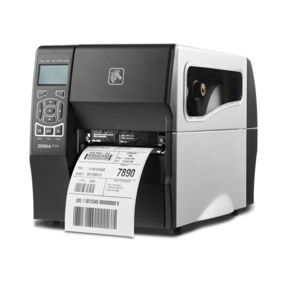 zt23042 d01200fz zebra zt230 203 dpi usb ethernet serial direct thermal industrial barcode printer 659e90082d2da