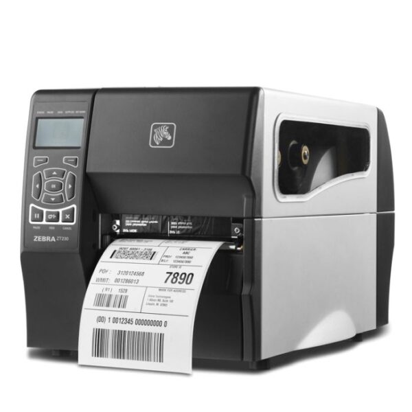 zt23043 t01a00fz zebra zt230 300 dpi wi fi usb serial thermal transfer industrial barcode printer 659e94e841b2d