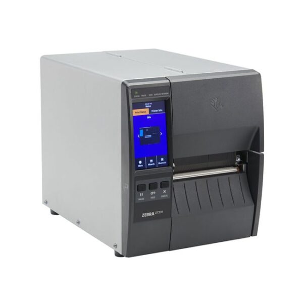 zt23143 d01000fz zebra zt231 300 dpi bluetooth usb ethernet serial direct transfer industrial barcode printer 659e95332f2ce