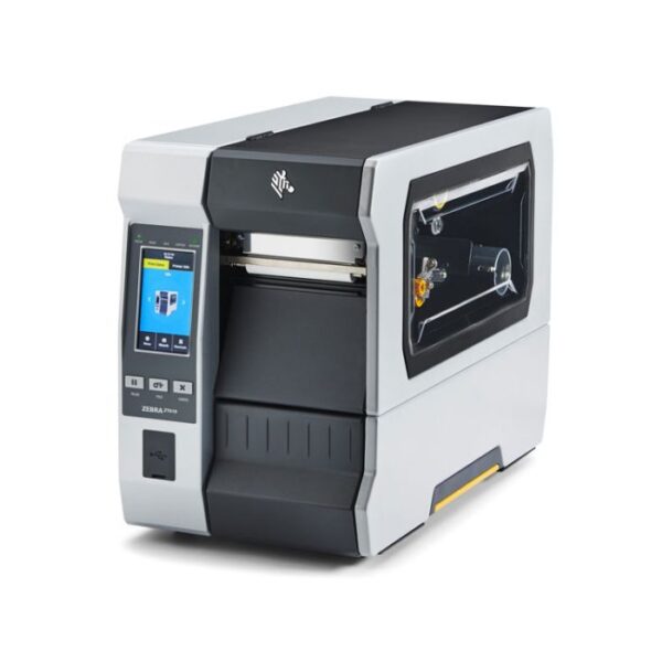 zt61046 t210200z zebra zt610 600 dpi bluetooth usb ethernet serial thermal transfer industrial barcode printer 659e942af080b